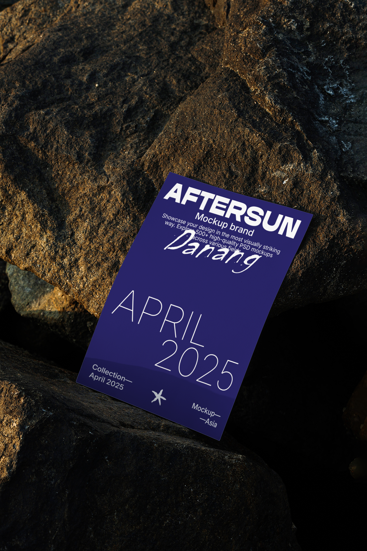 Poster Mockup (AFS07) | Realistic PSD Template