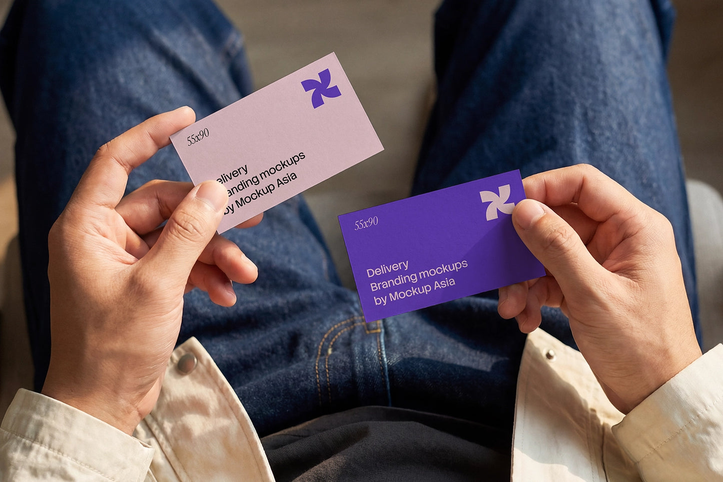 Business card Mockup DB09
