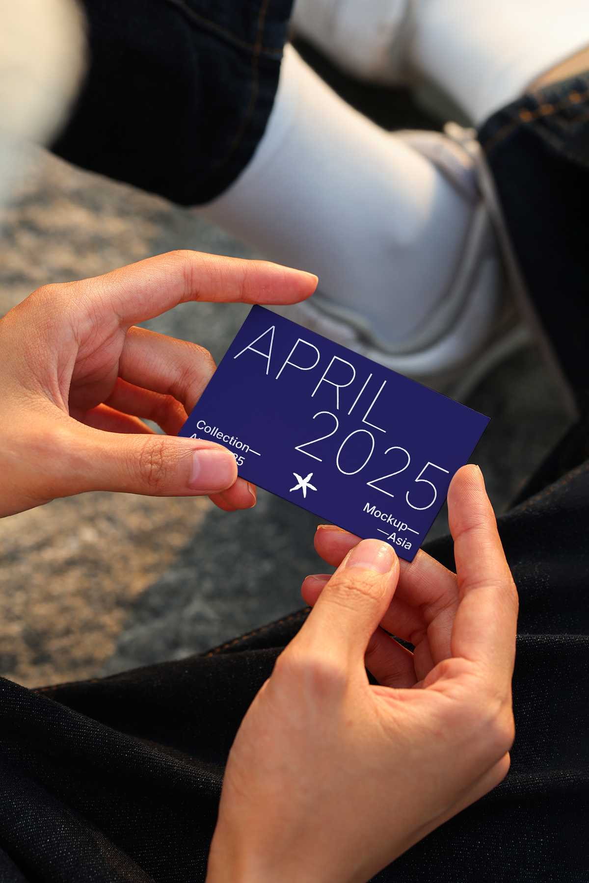 Business card Mockup 201 | Realistic Nature mockup