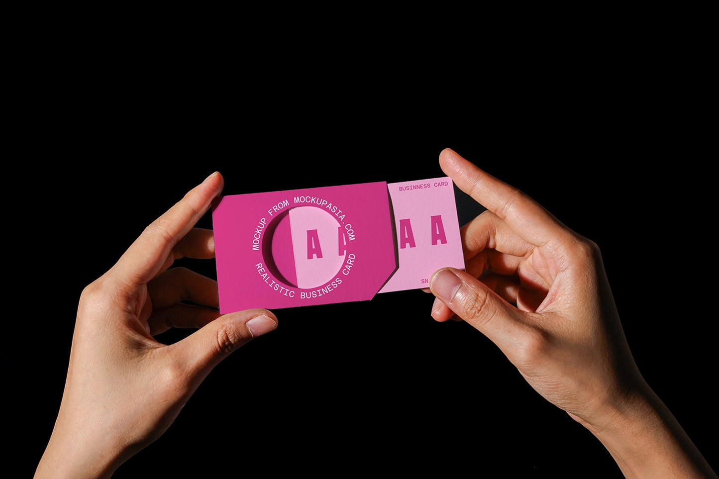 Business Card Mockup SQ04