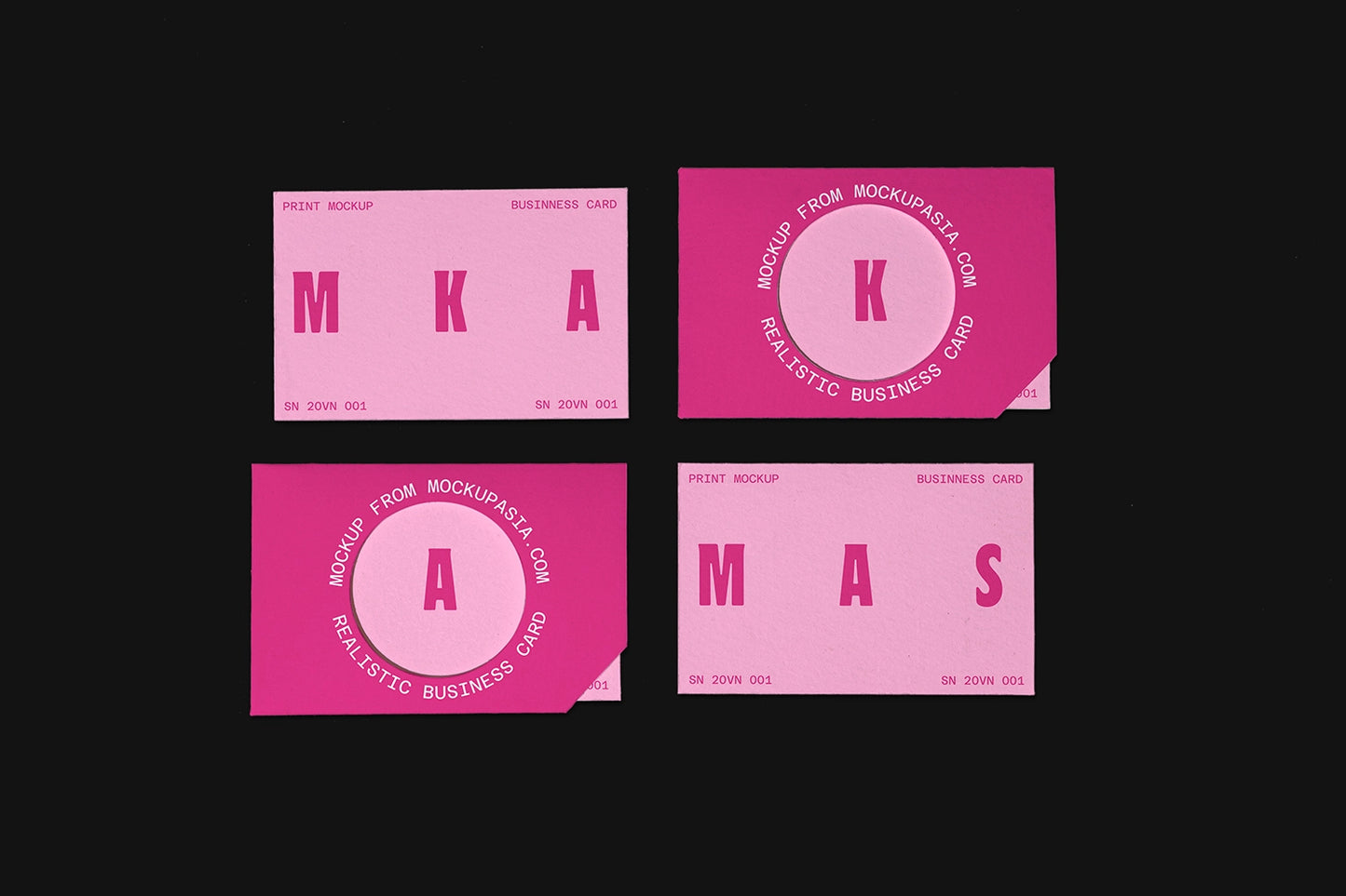 Business Card Mockup SQ05