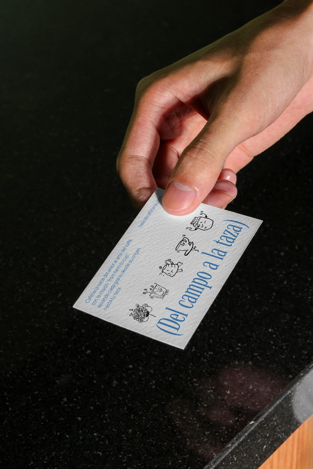 Free Business Card mockup CAF04