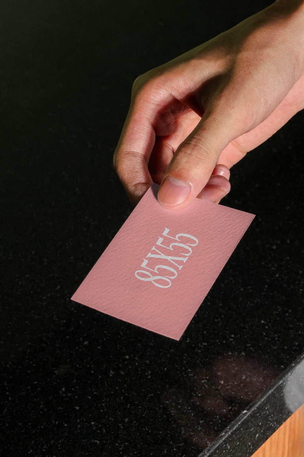 Free Business Card mockup CAF04