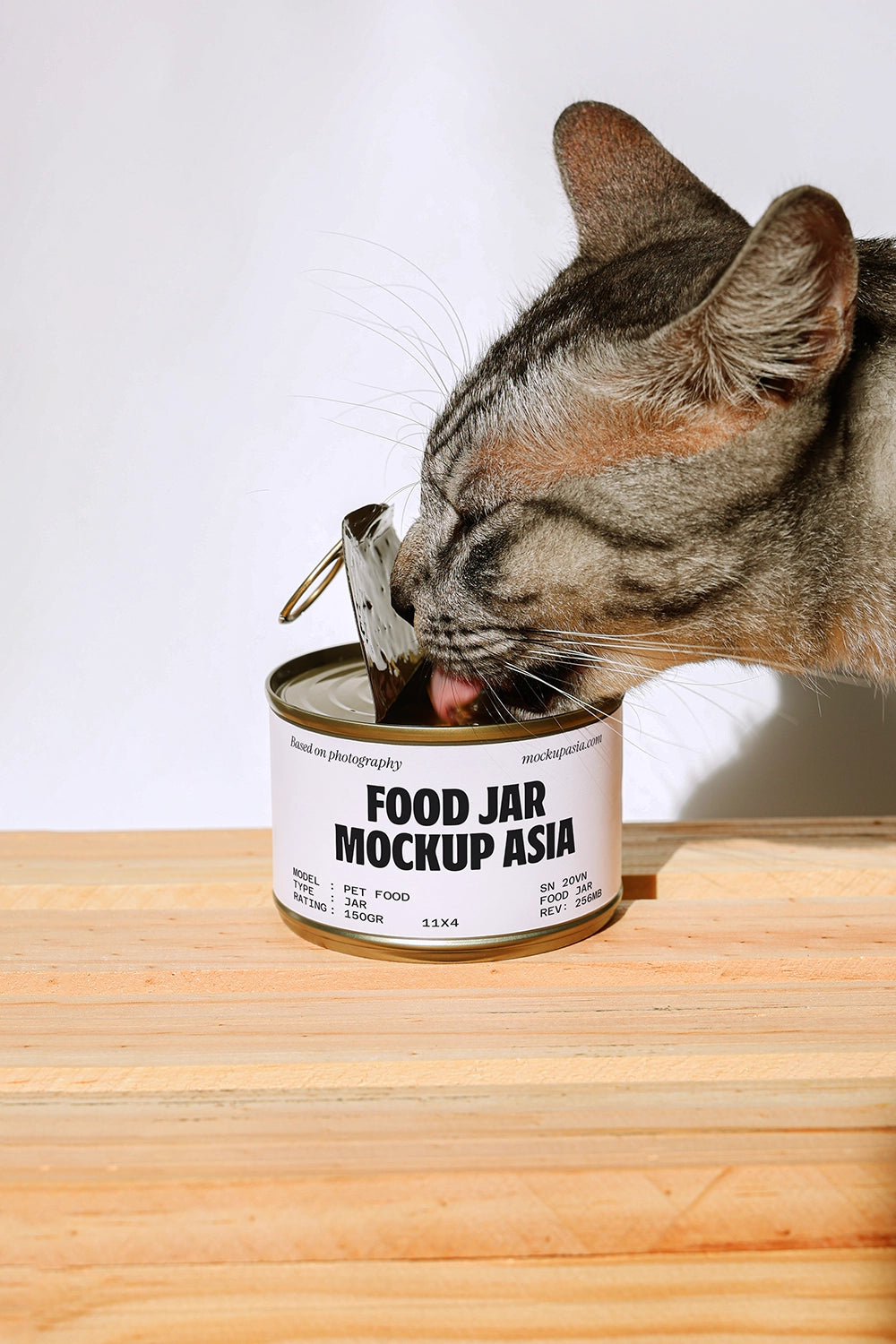 Cat Food Jar Mockup PF01