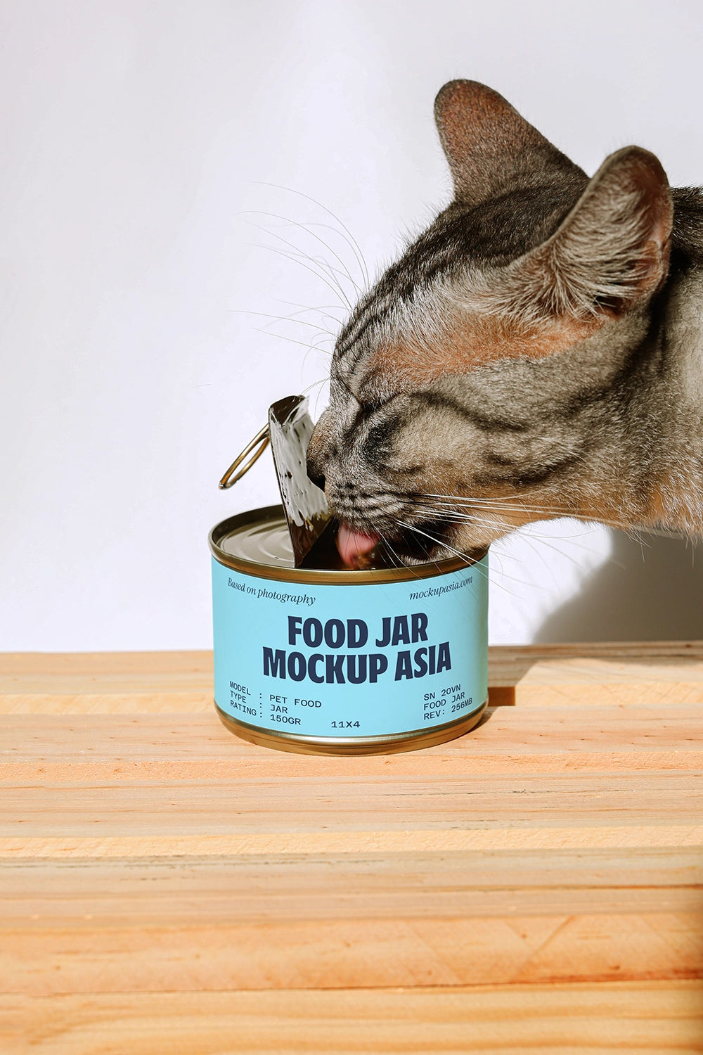 Cat Food Jar Mockup PF01