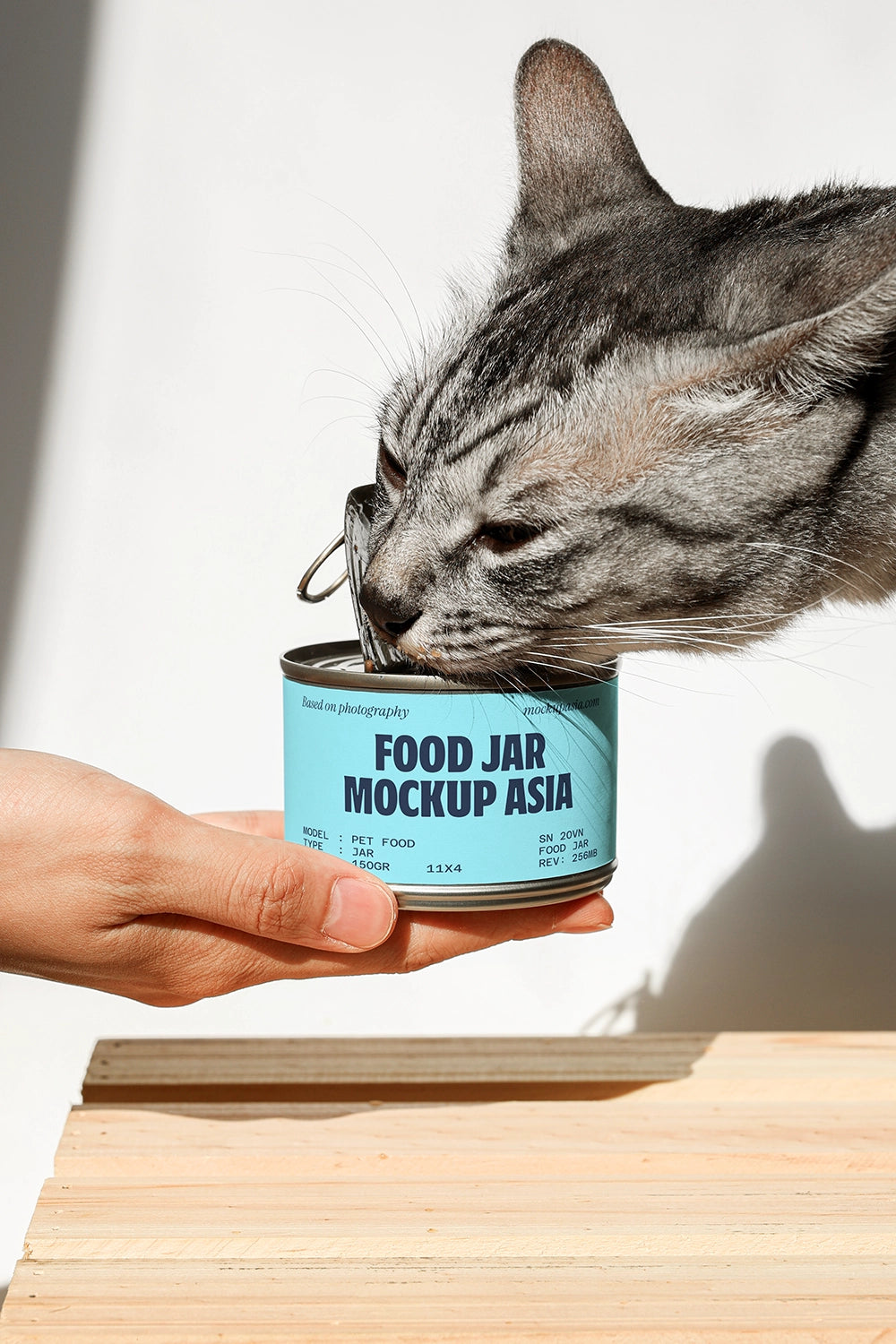Cat Food Jar Mockup PF04
