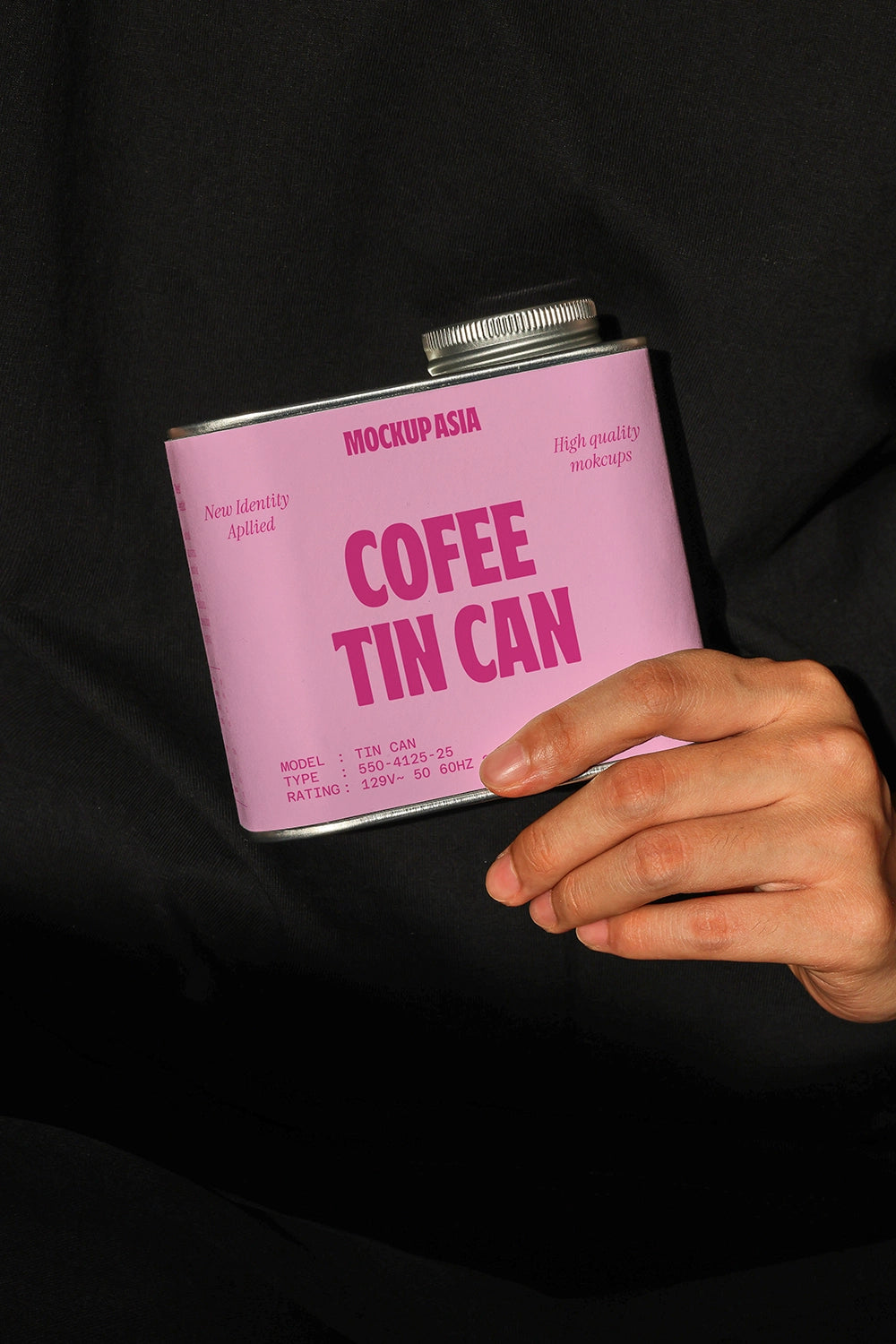 Coffee Tin Mockup CT04