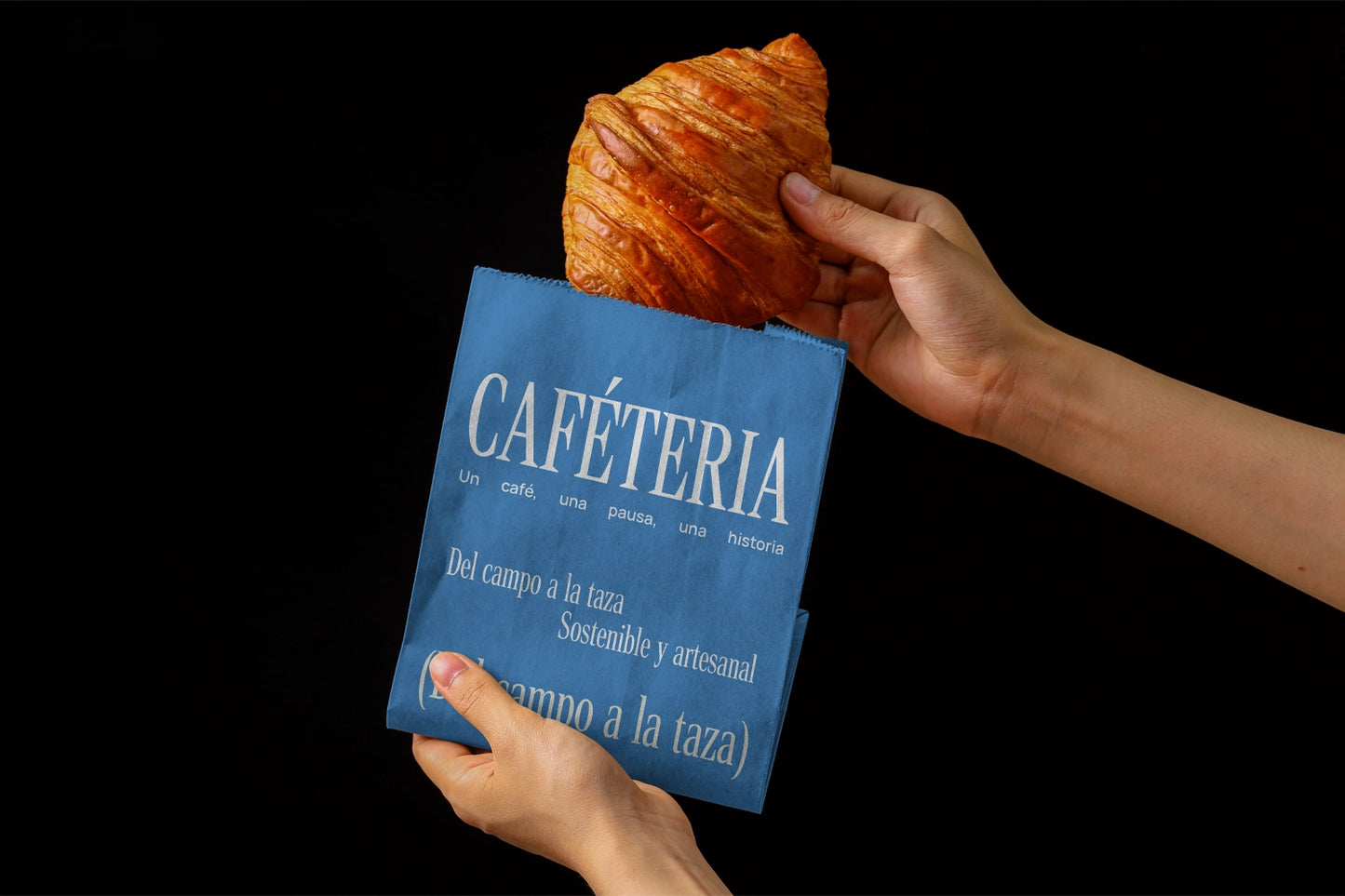 Coffee bag mockup CAF05