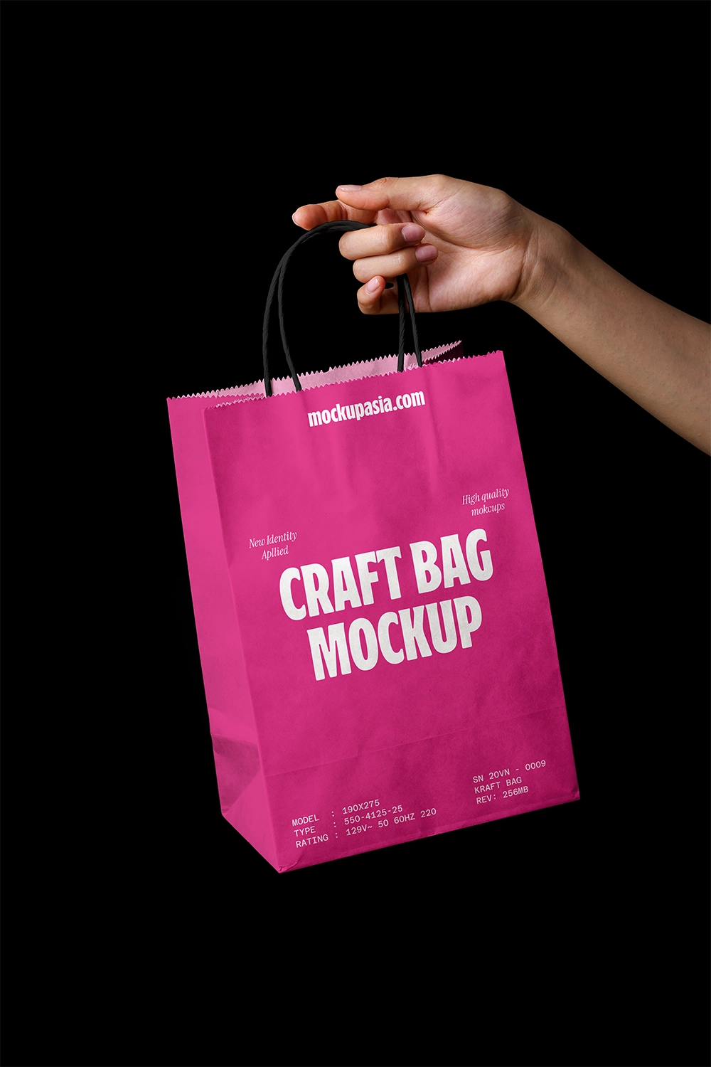 Caft Bag Mockup SQ09