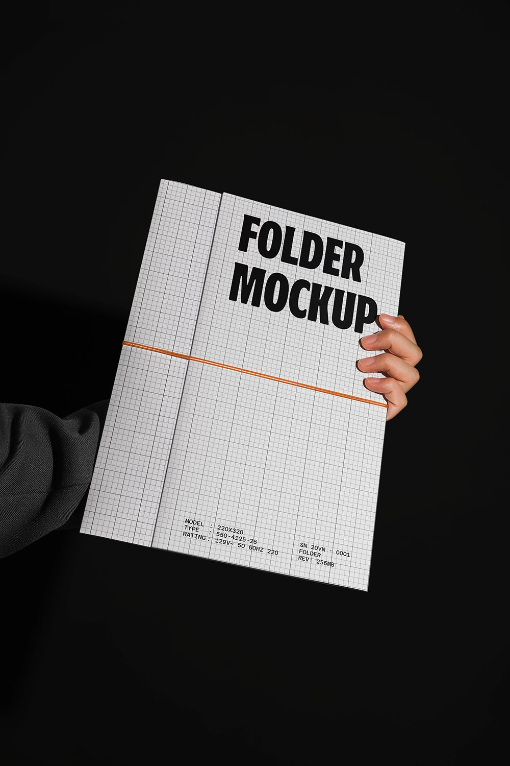 Folder Mockup SQ08
