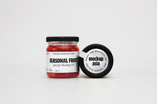 Jam Jar Mockup JJ01