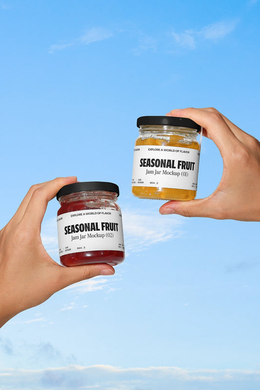 Jam Jar Mockup JJ04