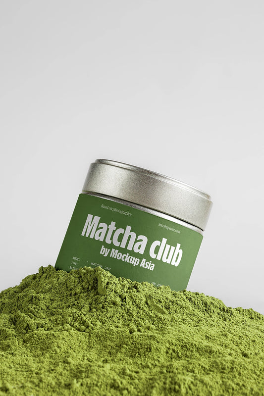 Matcha Power Jar Mockup MCH12