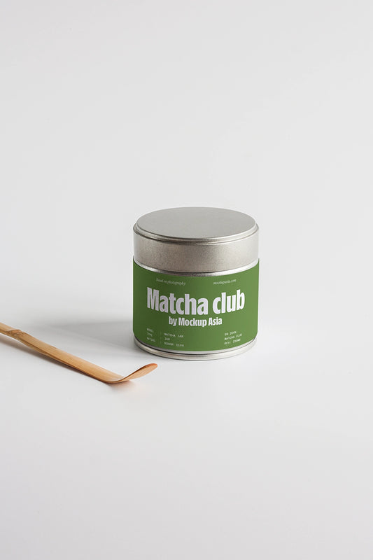Matcha Power Jar Mockup MCH11