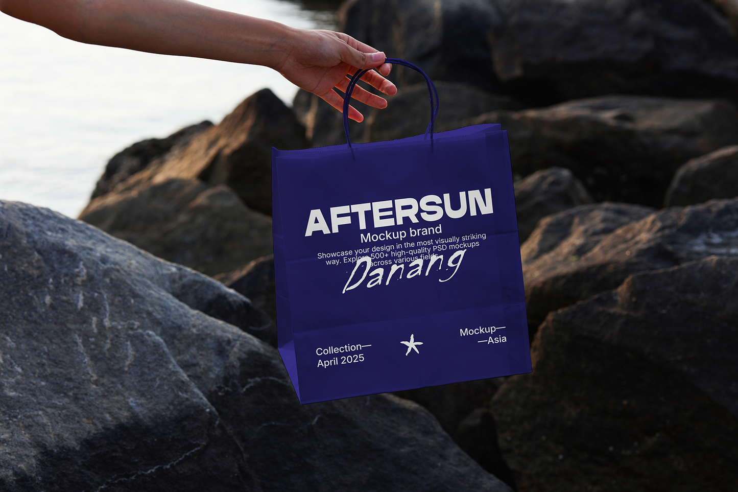 Paper bag Mockup 102 | Realistic PSD Template