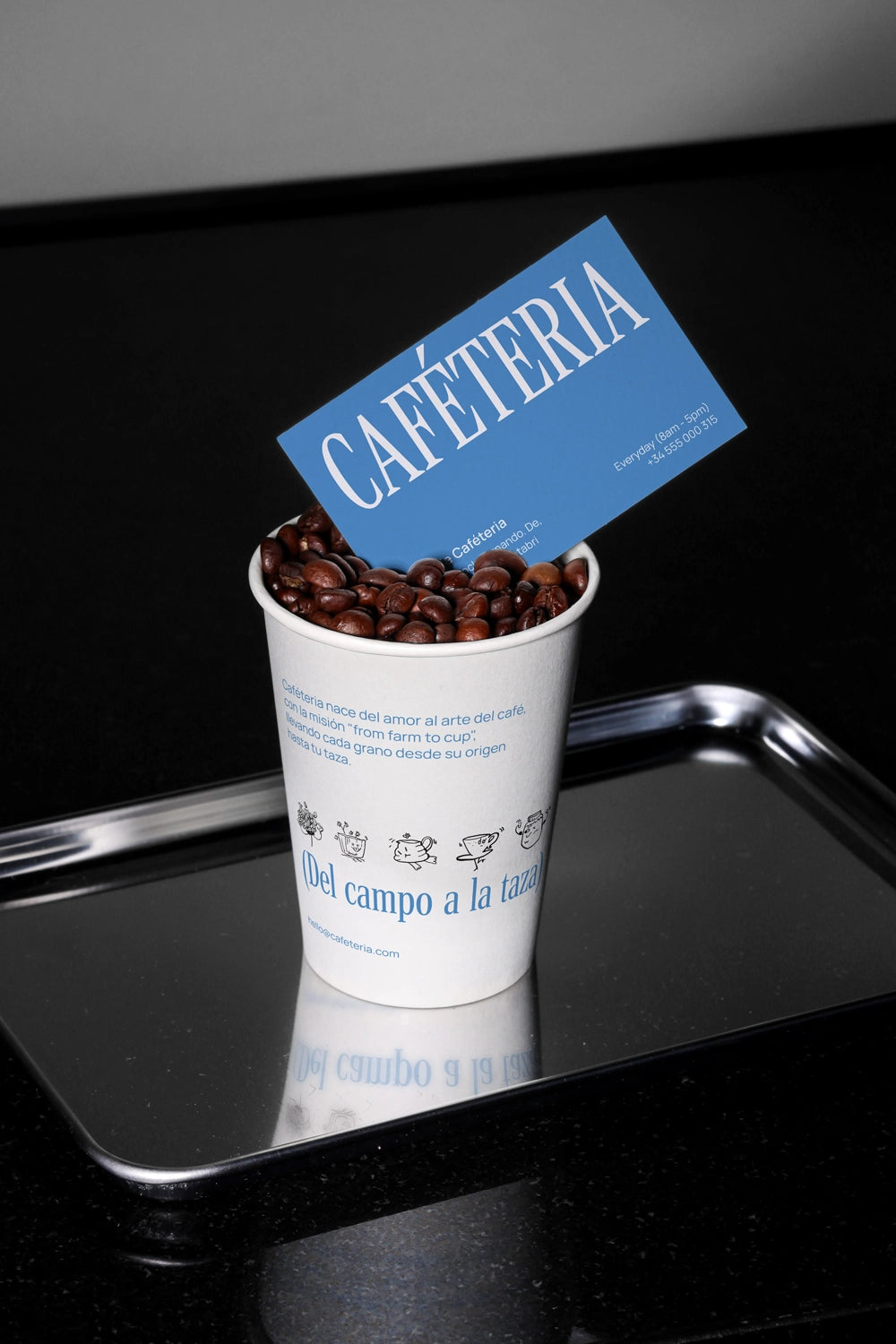 coffee cup mockup CAF02