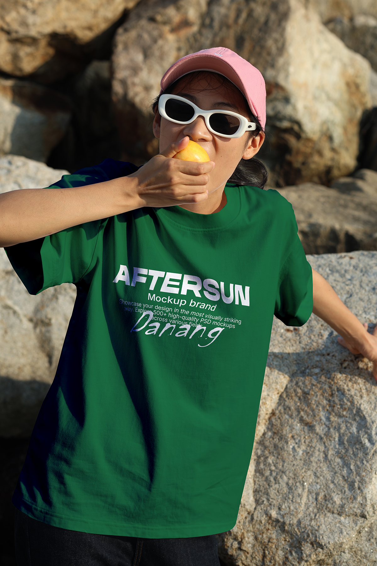 T-Shirt Mockup (AFS15) | Realistic PSD Mockup