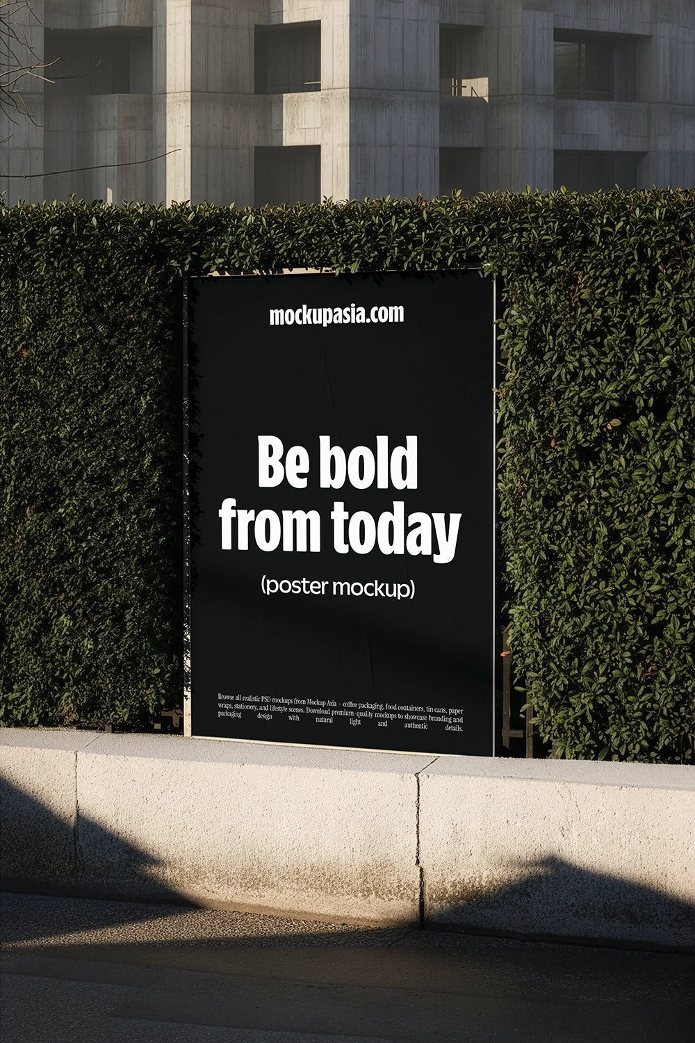 Urban Poster Mockup UPM2601