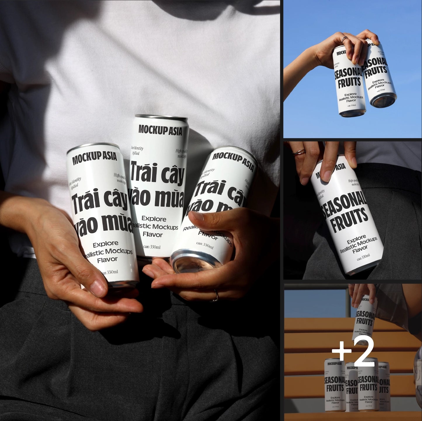 Soda Can Mockup Bundle