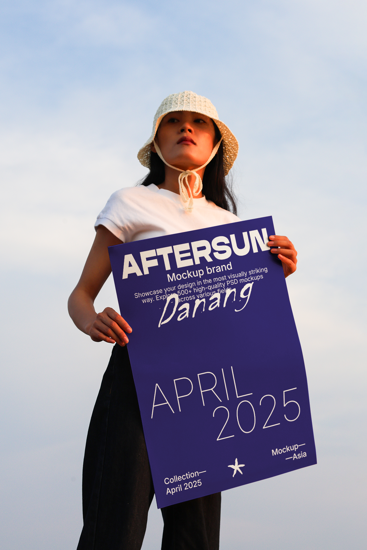 Poster Mockup (AFS11) | Realistic PSD Mockup