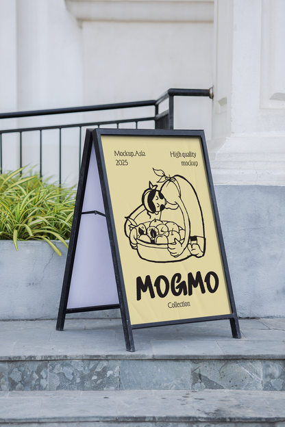 A Frame Mockup LL05 | Realistic PSD Template