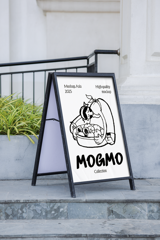 A Frame Mockup LL05 | Realistic PSD Template