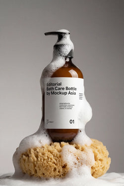Bath Care Bottle Mockup ESJ07