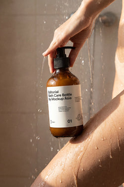 Bath Care Bottle Mockup ESJ08