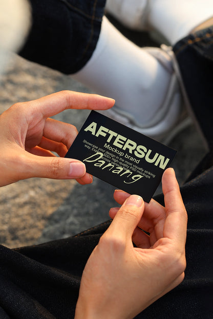 Business card Mockup AFS10