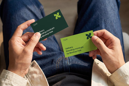 Business card Mockup DB09