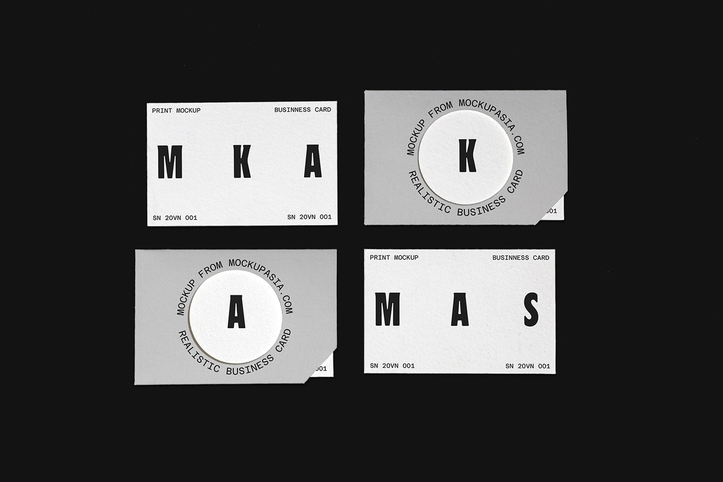 Business Card Mockup SQ05