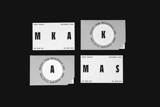 Business Card Mockup SQ05