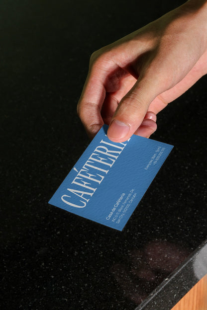Free Business Card mockup CAF04
