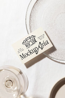 Business card Mockup CN82
