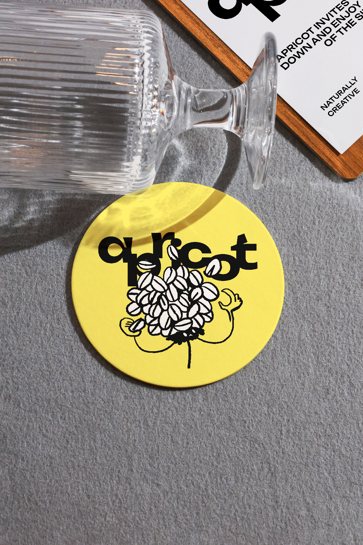 Coffee Coaster Mockup (APR-14) | Realistic PSD Mockup