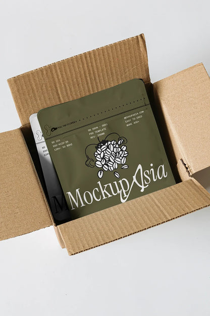 Coffee Bag Mockup SQ02