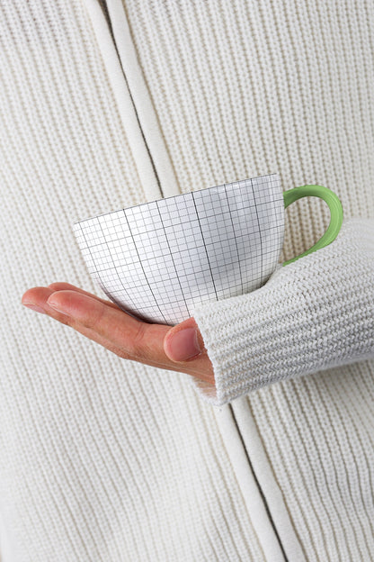 cup mockup for branding with minimal aesthetic and lifestyle presentation