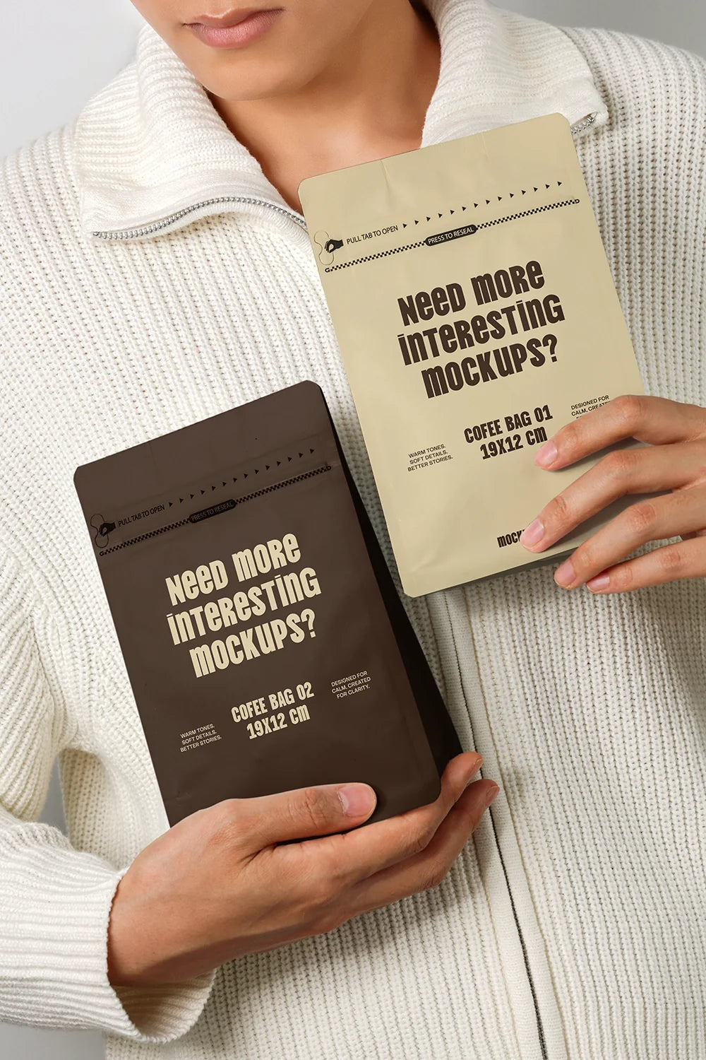 Coffee Bag Mockup CCR24