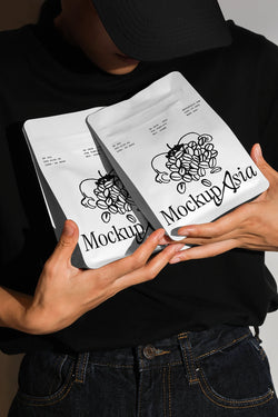 Coffee Bag Mockup SQ07