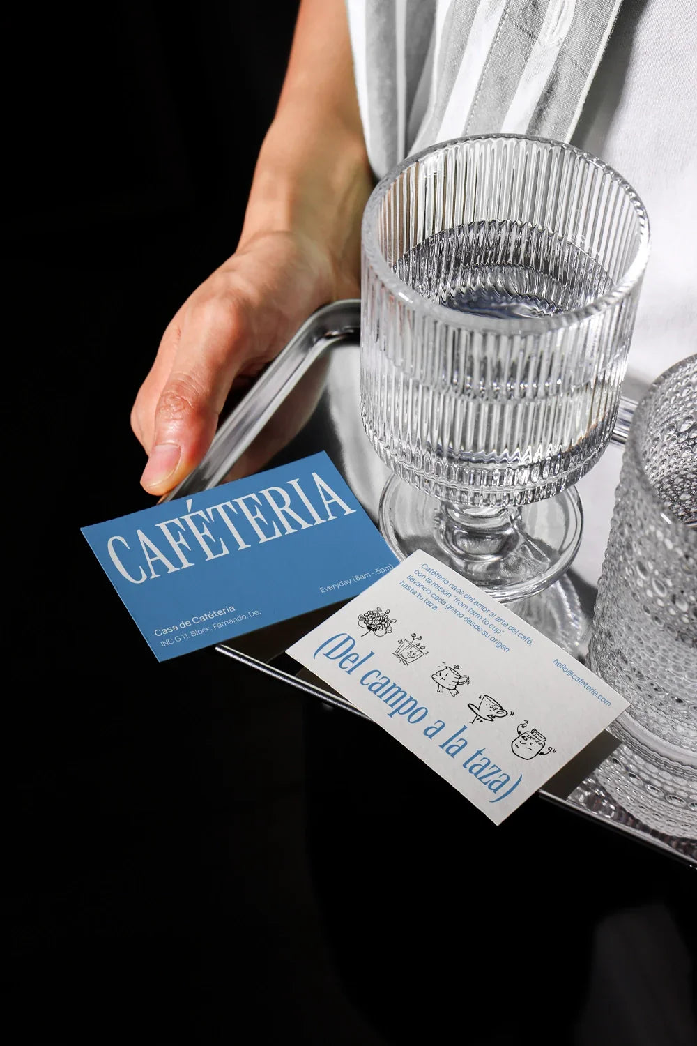 Coffee Business Card Mockup CAF09 – Mockup.Asia