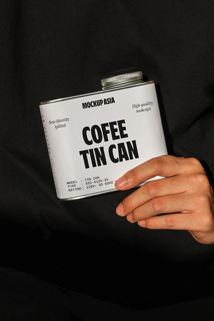 Coffee Tin Mockup CT04