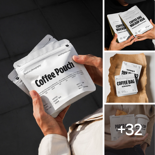 Coffee Mockup Library – Essential Coffee Bundle