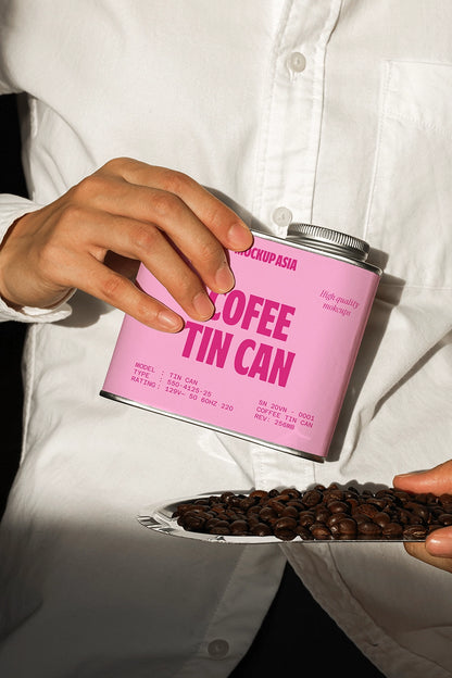 Coffee Tin Mockup CT01