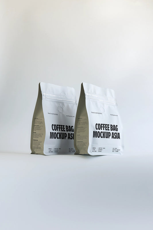 Coffee Zipper Bag Mockup APR27