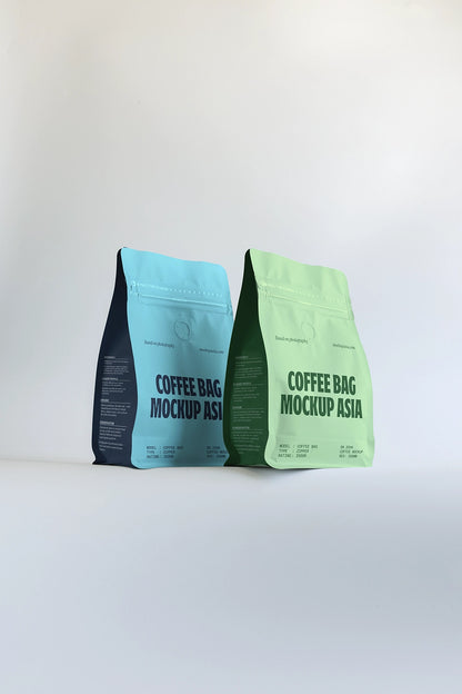 Coffee Zipper Bag Mockup APR27