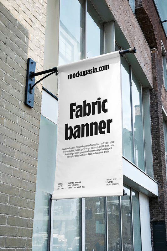 Fabric Banner Mockup FB01