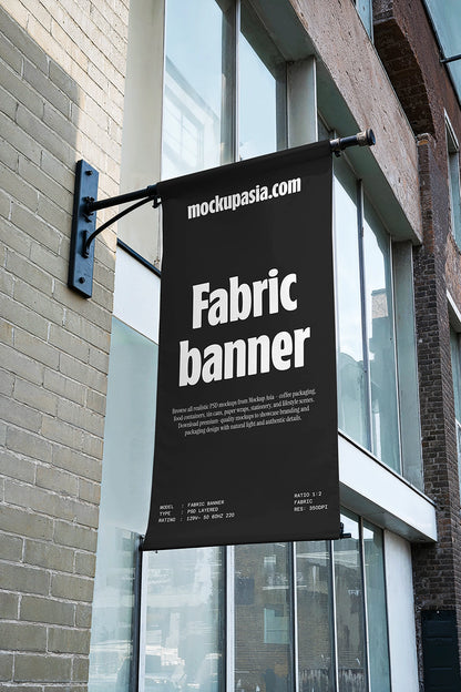 Fabric Banner Mockup FB01