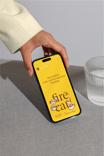 Fire Cat Brunch Mockup Bundle
