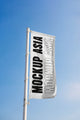 Flag Banner Mockup SRB19
