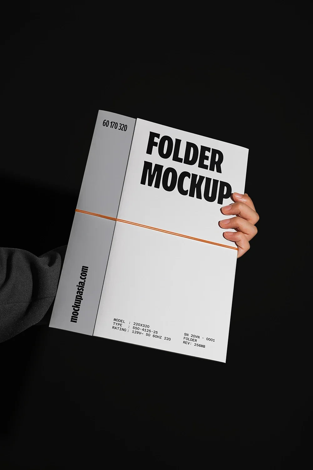 Folder Mockup SQ08 – Mockup.Asia